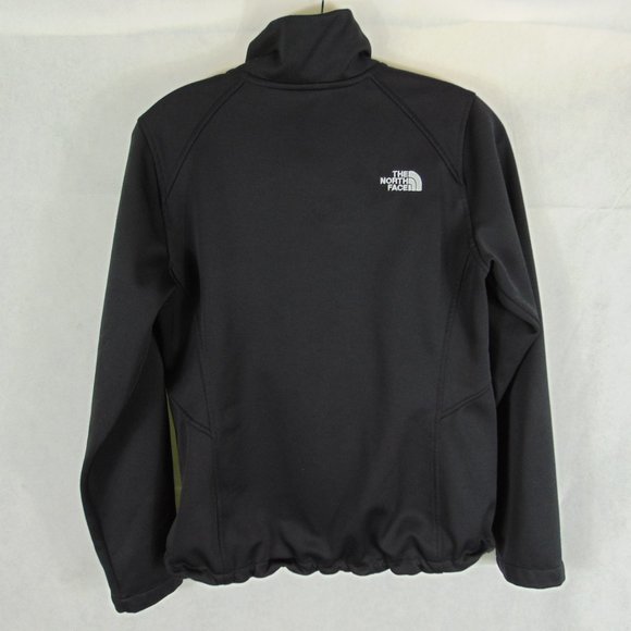 The North Face zip up Black Jacket Women's size M - Picture 2 of 7